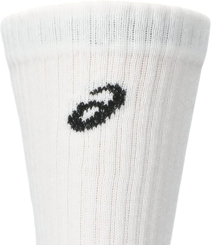 Asics 6 Pack Crew Sock Brilliant White Asics