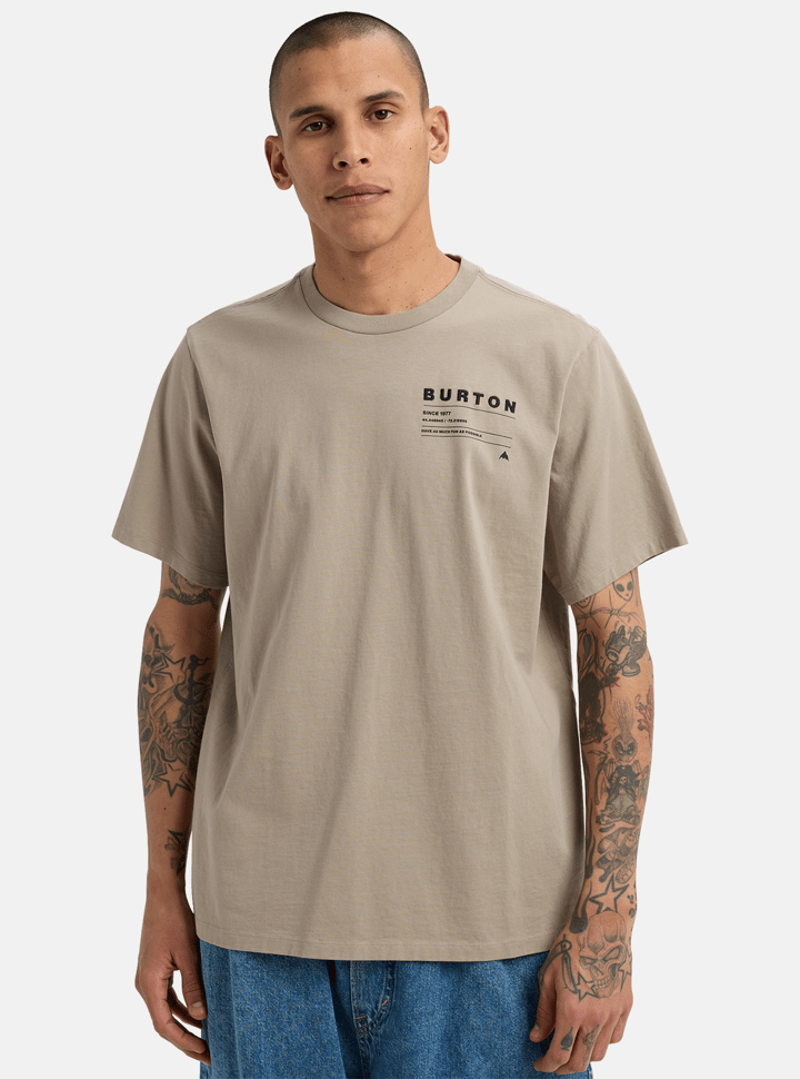 Burton Moretown T-Shirt Summit Taupe Burton