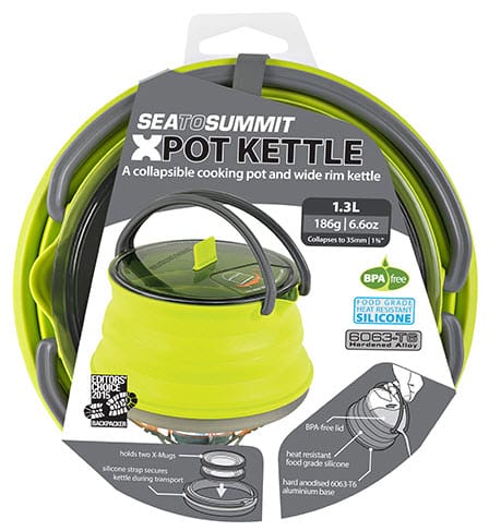 Sea To Summit X-Pot Kettle 1.3L Lime Sea To Summit Sea To Summit X-Pot Kettle 1.3L Lime Sea To Summit