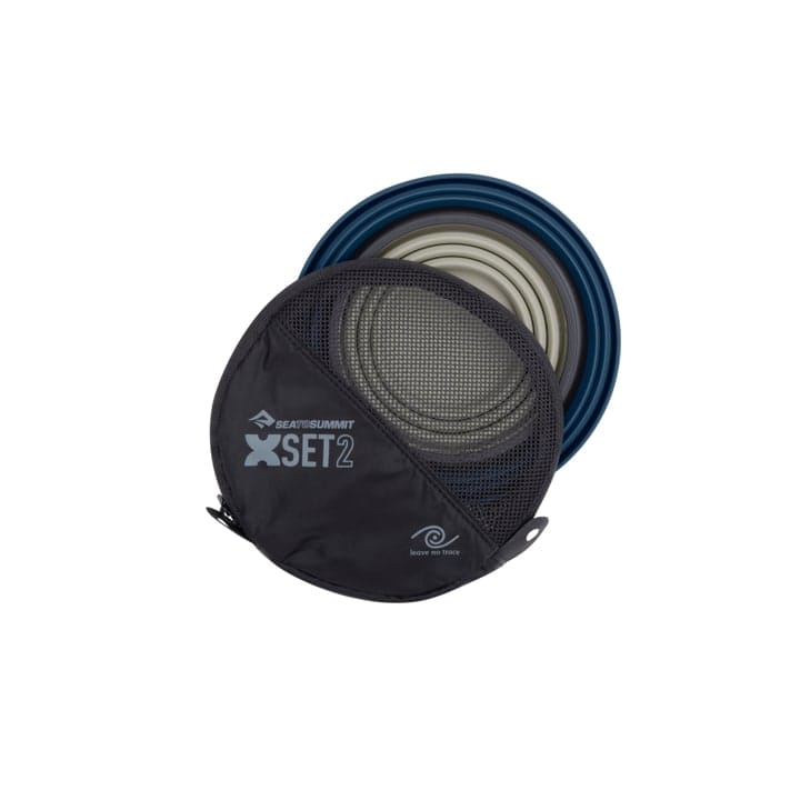 Sea To Summit X-Set2 2 Pc Black Pouch/Navy Bowl/Sand Mug Sea to Summit Sea To Summit X-Set2 2 Pc Black Pouch/Navy Bowl/Sand Mug Sea to Summit