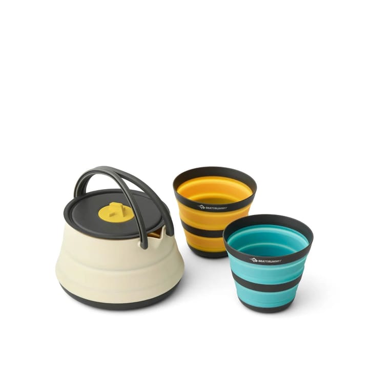 Sea To Summit Frontier Ultralight Collapsible Kettle Cook Set 3 Piece Multi Sea To Summit