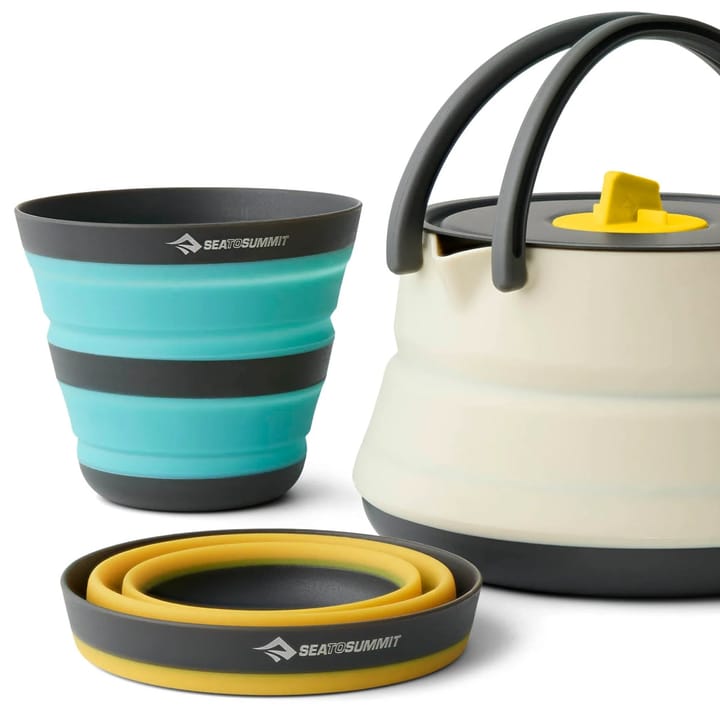 Sea To Summit Frontier Ultralight Collapsible Kettle Cook Set 3 Piece Multi Sea To Summit