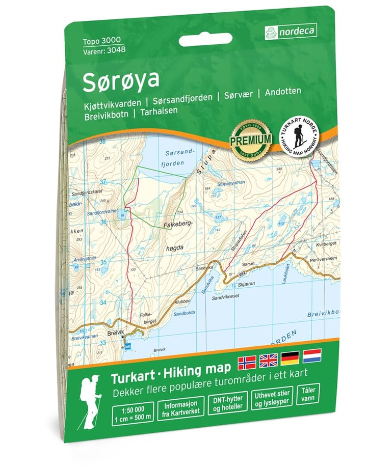 Nordeca Topo 3000 1:50 000 Trysil sør Nordeca