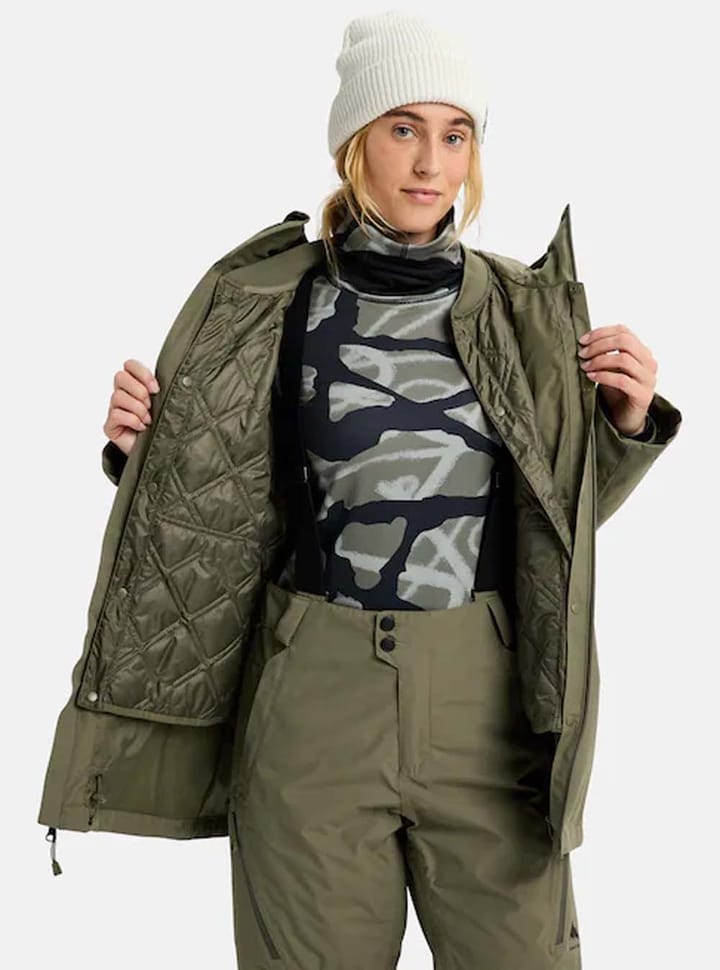 Burton Women's Reserve 3n1 Jacket Forest Moss Burton Burton Women's Reserve 3n1 Jacket Forest Moss Burton