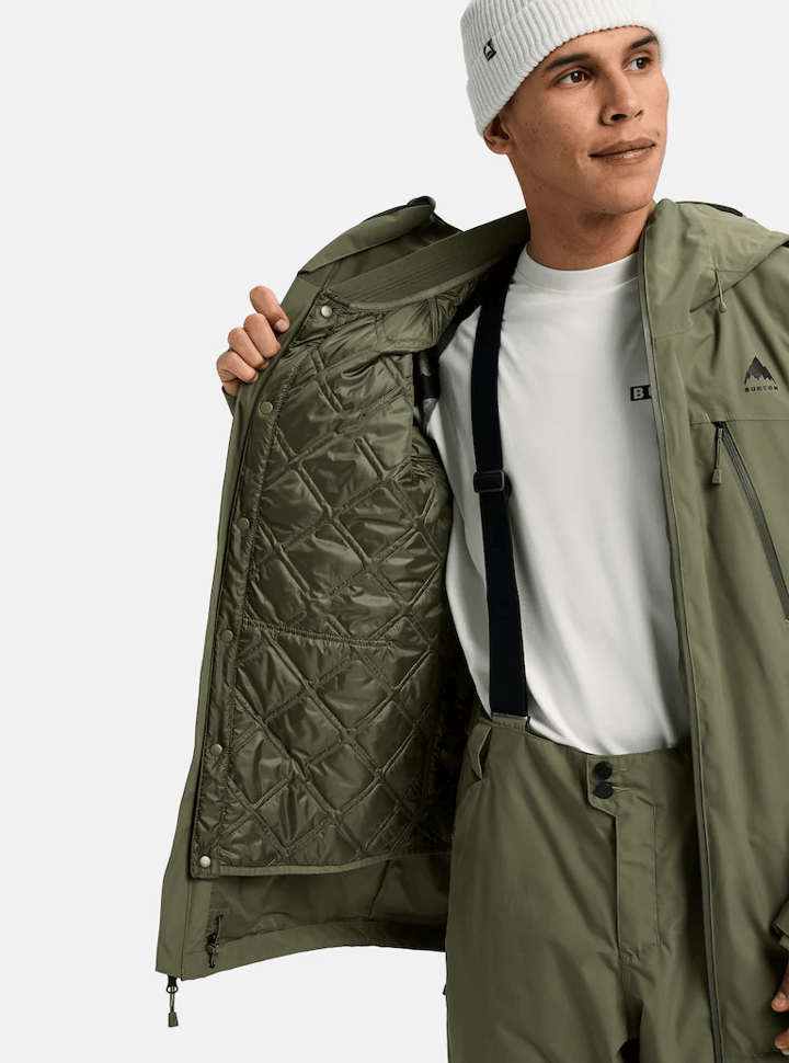 Burton Men's Reserve 3n1 Jacket Forest Moss Burton