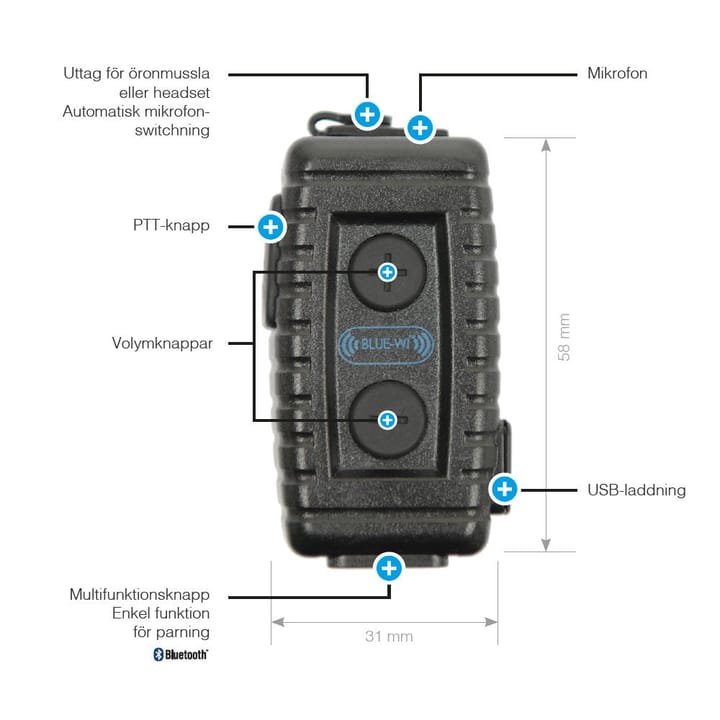 ProEquip Proequip Pro-Bt Nighthawk 4.1 Black ProEquip