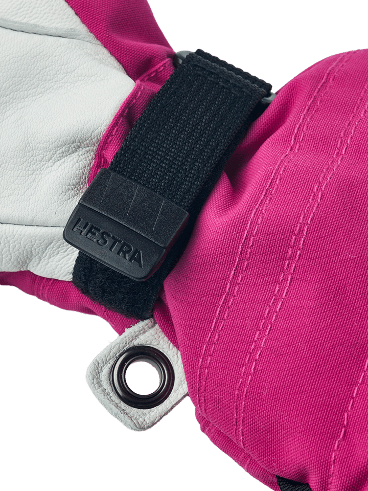 Hestra Juniors' Army Leather Heli Ski Fuchsia Hestra