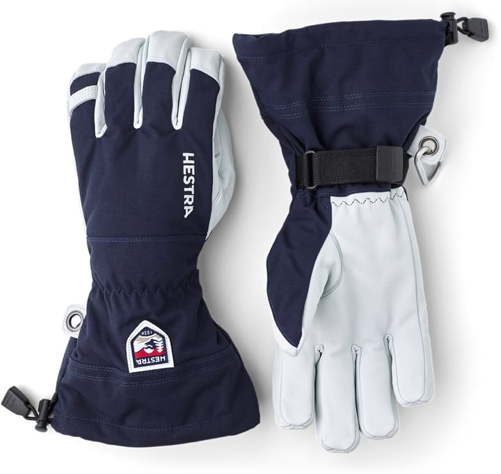 Hestra Army Leather Heli Ski - 5 Finger Marin Hestra