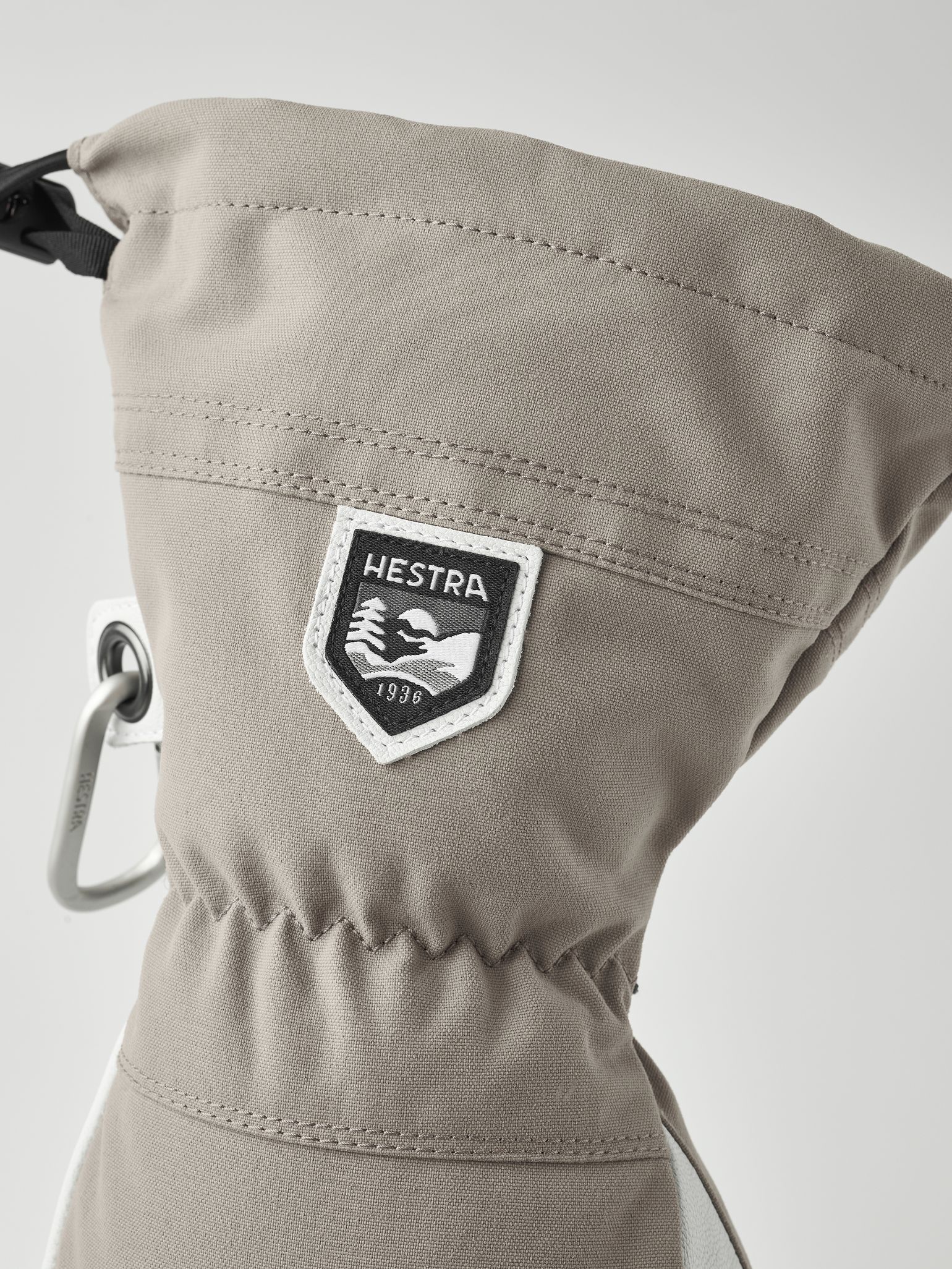 Hestra Army Leather Heli Ski 5-finger Khaki