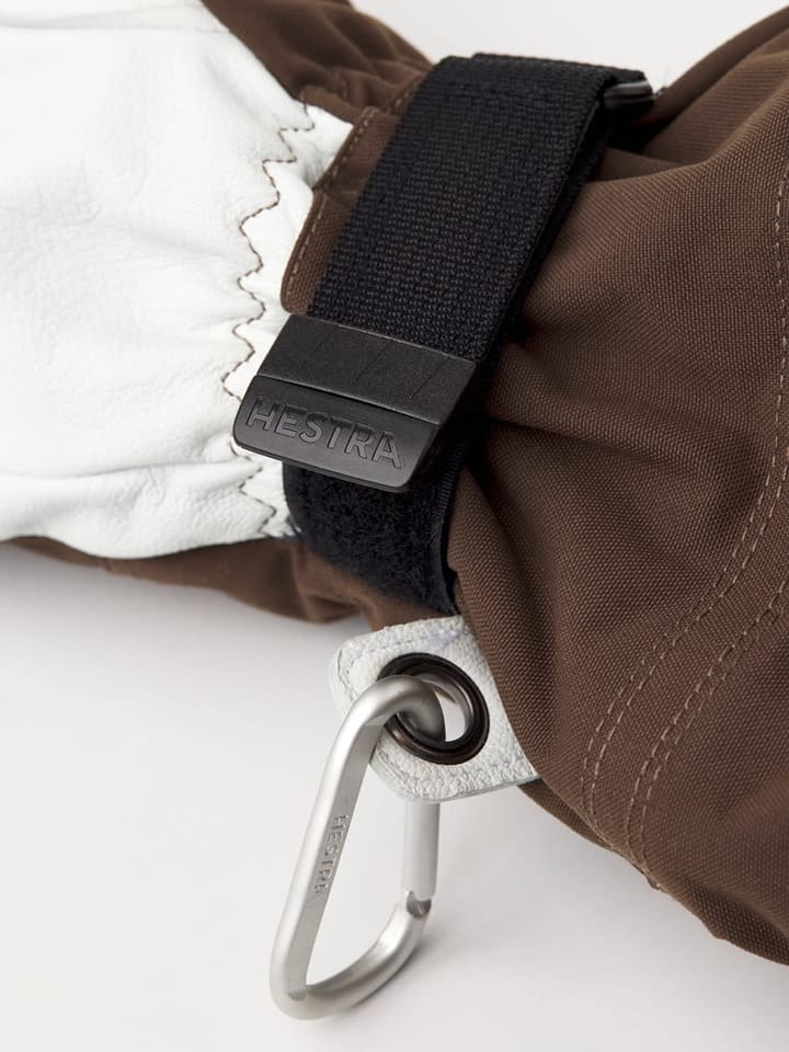 Hestra Army Leather Heli Ski 5-finger Espresso Hestra