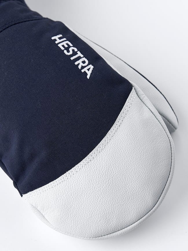 Hestra Army Leather Heli Ski - Mitt Marin Hestra