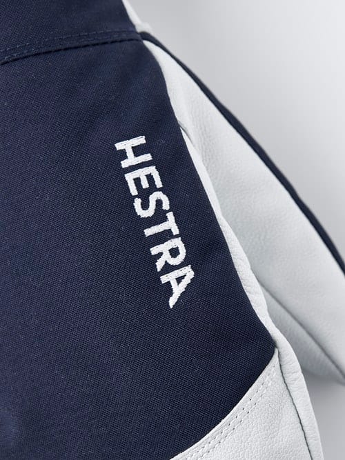Hestra Army Leather Heli Ski - Mitt Marin Hestra
