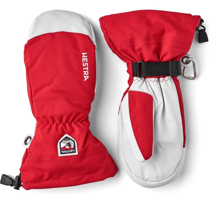 Hestra Army Leather Heli Ski - Mitt Röd Hestra Hestra Army Leather Heli Ski - Mitt Röd Hestra