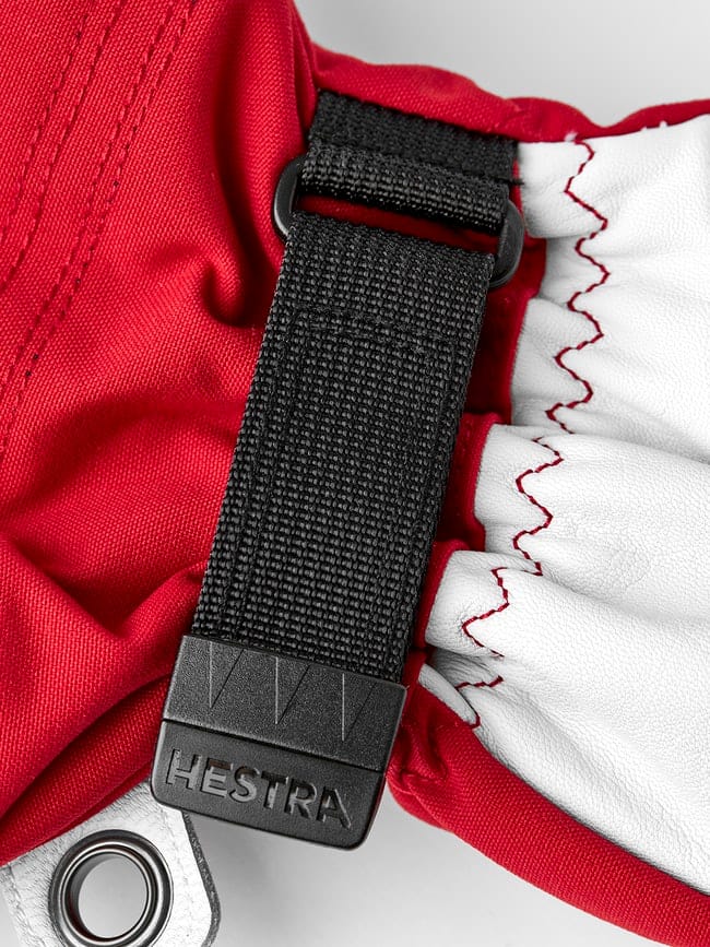 Hestra Army Leather Heli Ski - Mitt Röd Hestra Hestra Army Leather Heli Ski - Mitt Röd Hestra