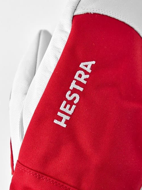Hestra Army Leather Heli Ski - Mitt Röd Hestra Hestra Army Leather Heli Ski - Mitt Röd Hestra