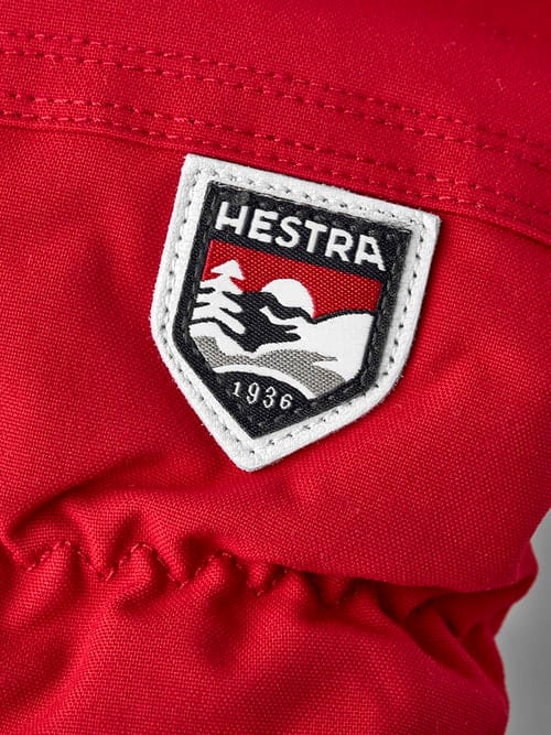 Hestra Army Leather Heli Ski - Mitt Röd Hestra Hestra Army Leather Heli Ski - Mitt Röd Hestra