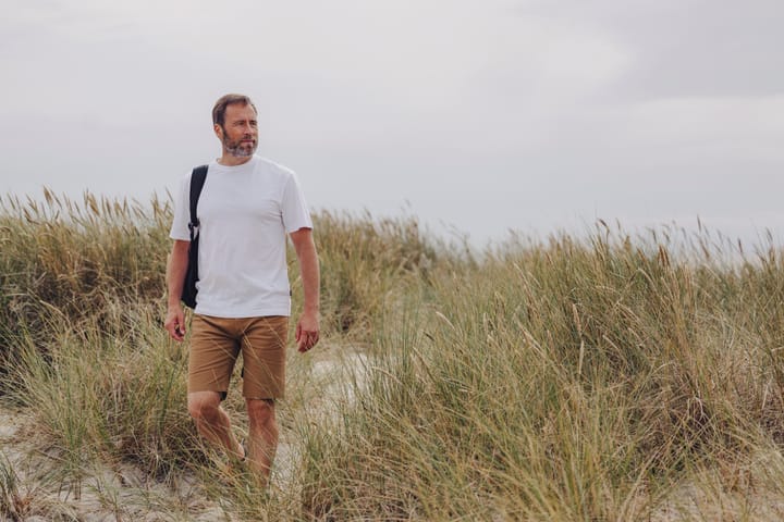 Pinewood Men's Värnamo Vintage Canvas Shorts Sand Pinewood