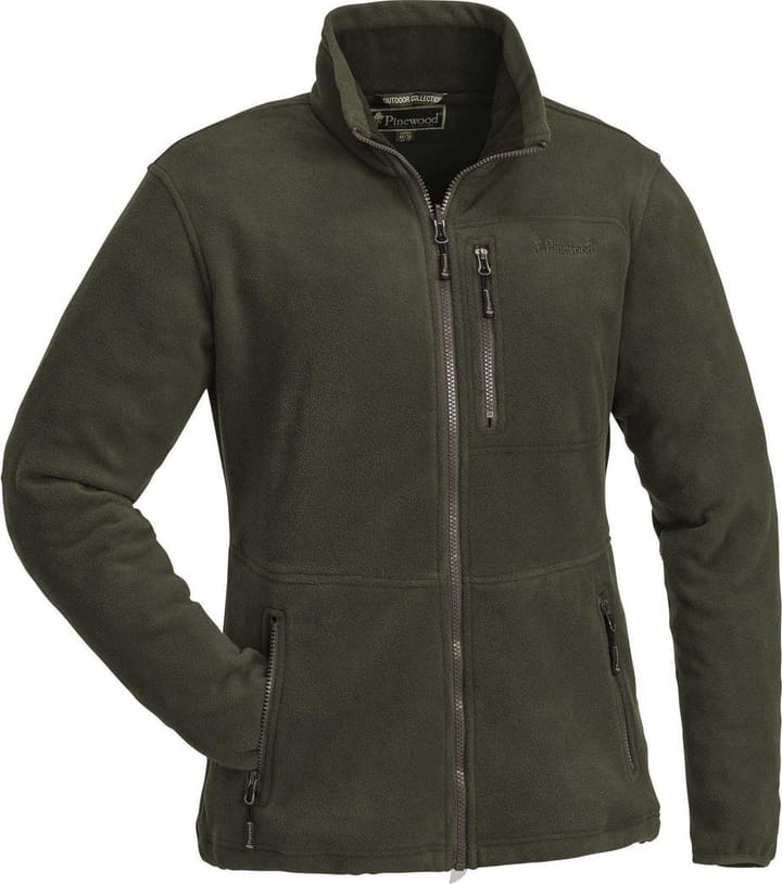 Pinewood Women's Finnveden Fleece Jacket Green Pinewood