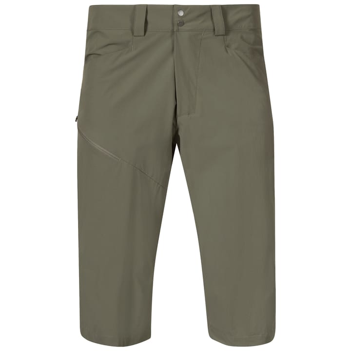 Bergans Men's Vandre Light Softshell Long Shorts Green mud Bergans