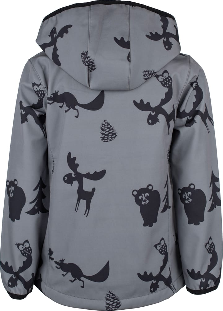 Lindberg Kids' Melbourne Softshell Jacket Anth/black Lindberg