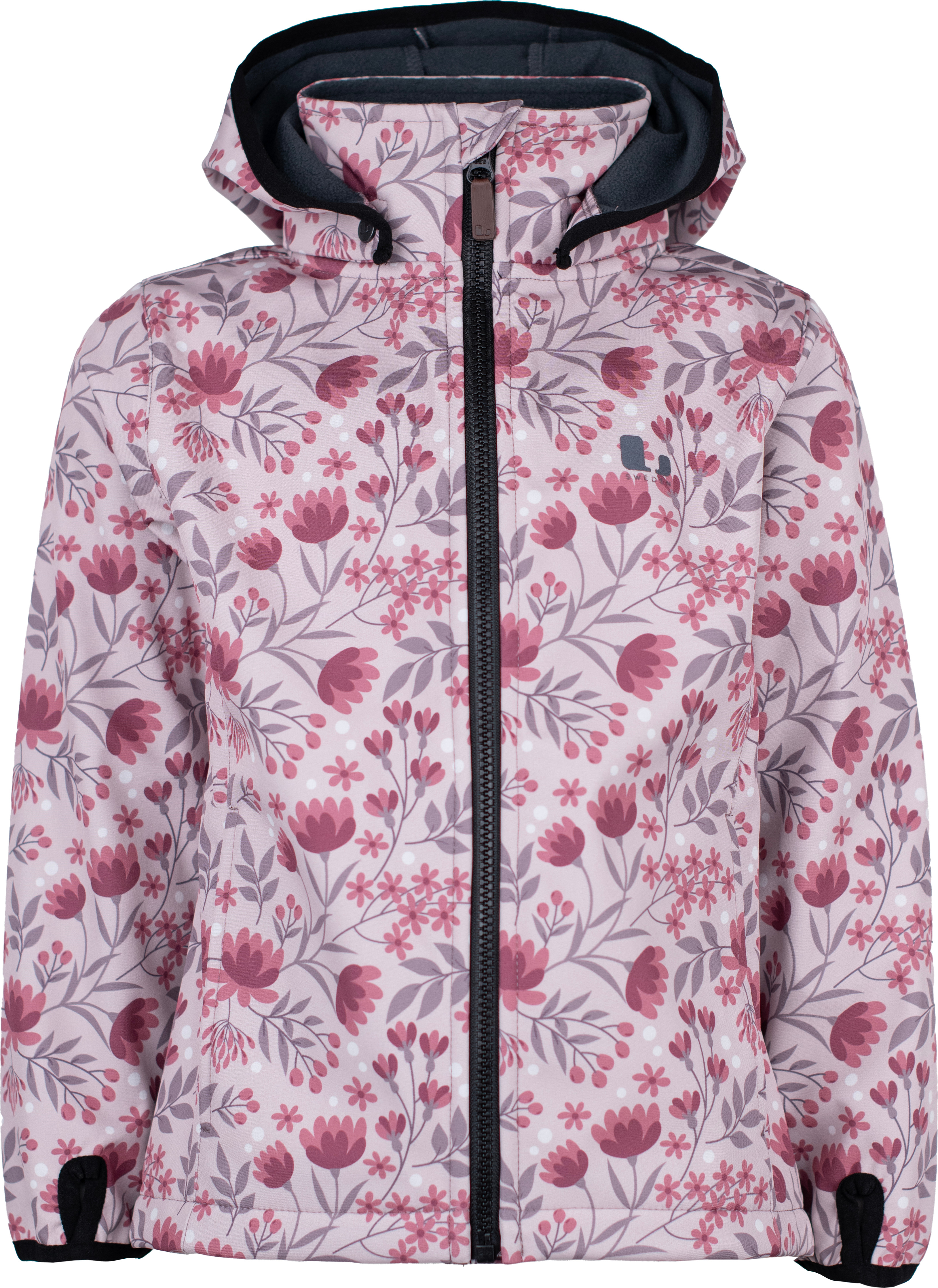 Lindberg Kids' Melbourne Softshell Jacket Pink/dry Rose