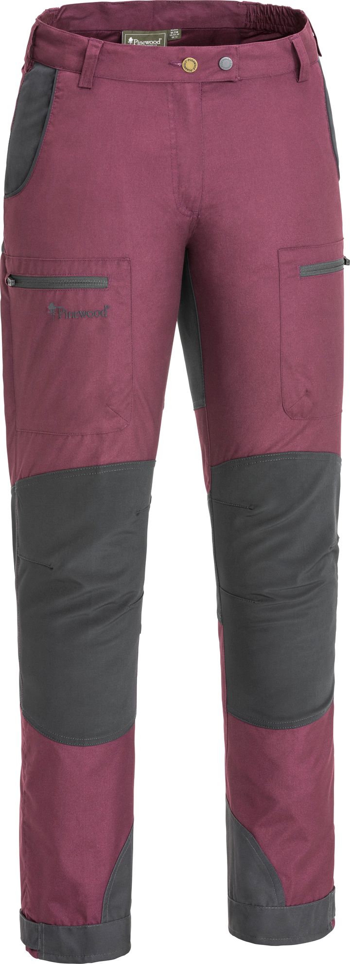Pinewood Women's Caribou TC Trousers Plum/Dark Anthracite Pinewood