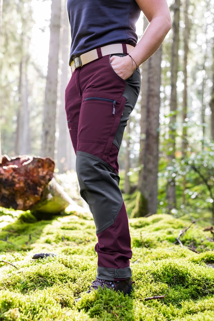 Pinewood Women's Caribou TC Trousers Plum/Dark Anthracite Pinewood