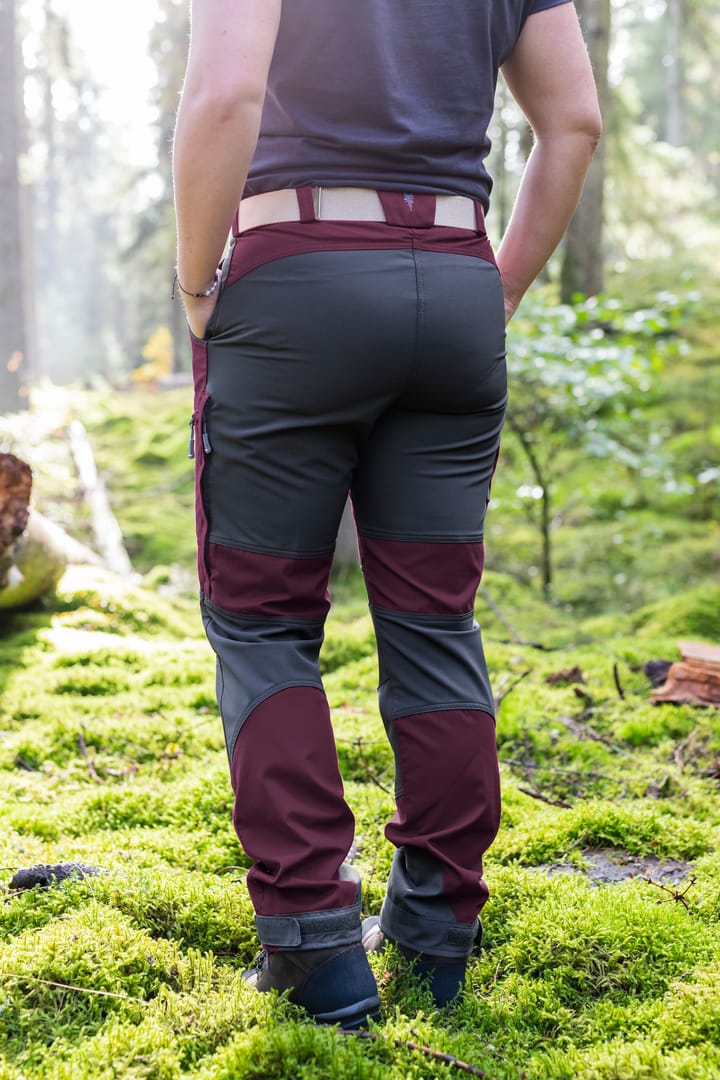 Pinewood Women's Caribou TC Trousers Plum/Dark Anthracite Pinewood