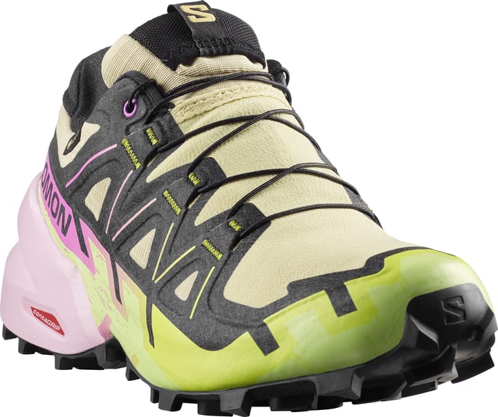 Salomon Women's Speedcross 6 GORE-TEX Bog / Dawn Pink / Acid Lime Salomon