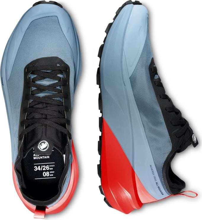 Mammut Men's Aenergy Trail All Mountain Low Gtx Nebla-mammut Red Mammut