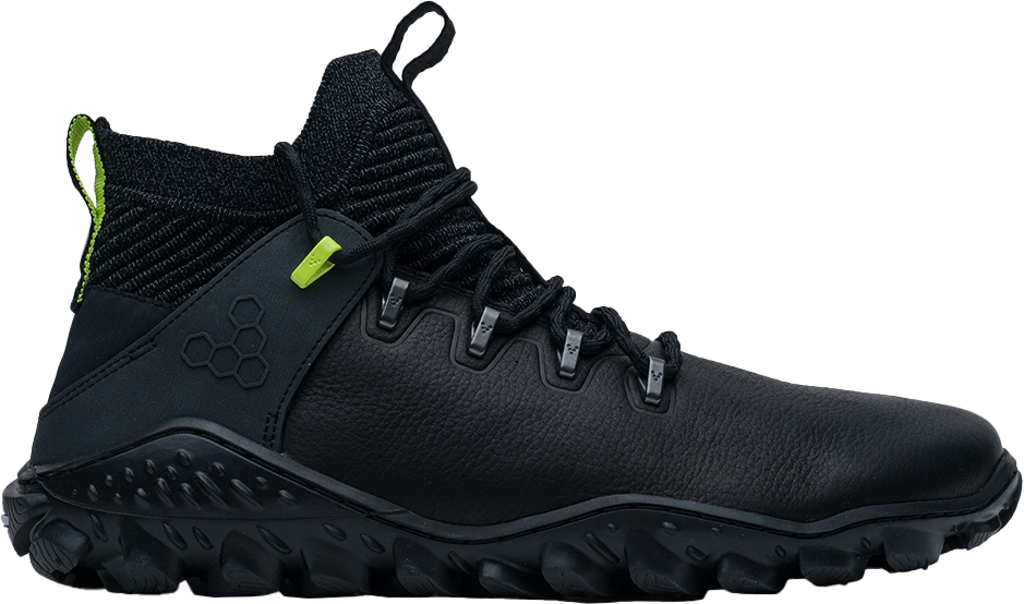Vivobarefoot Women's Magna Forest ESC Obsidian/Lime Outdoor-Stiefel 36