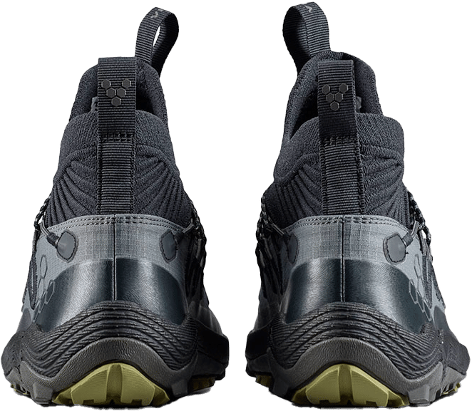 Vivobarefoot Men's Primus Trail Flow Mid Dark Shadow Vivobarefoot