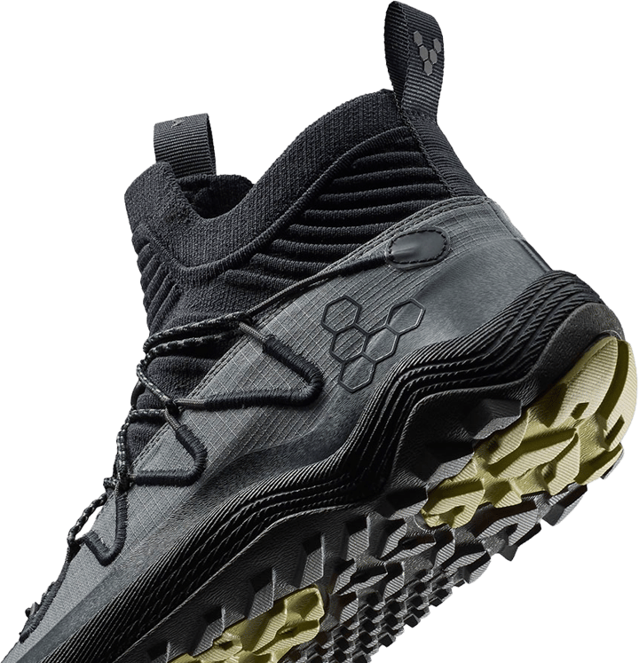 Vivobarefoot Women's Primus Trail Flow Mid Dark Shadow Vivobarefoot