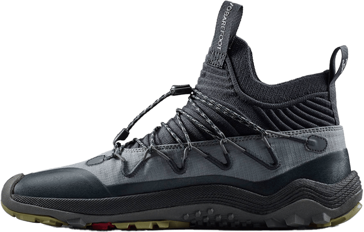 Vivobarefoot Men's Primus Trail Flow Mid Dark Shadow Vivobarefoot