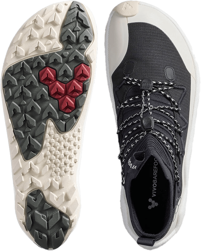 Vivobarefoot Men's Primus Trail Flow Mid Obsidian Vivobarefoot Vivobarefoot Men's Primus Trail Flow Mid Obsidian Vivobarefoot