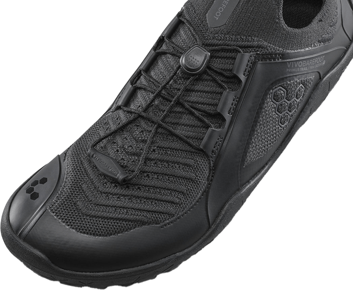 Vivobarefoot Men's Primus Trail Knit FG Obsidian/Obsidian Vivobarefoot Vivobarefoot Men's Primus Trail Knit FG Obsidian/Obsidian Vivobarefoot