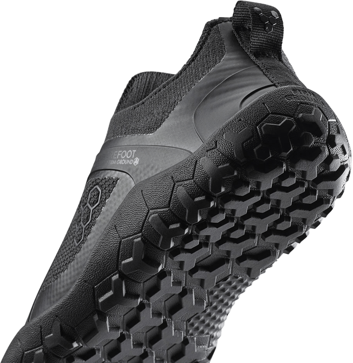 Vivobarefoot Men's Primus Trail Knit FG Obsidian/Obsidian Vivobarefoot Vivobarefoot Men's Primus Trail Knit FG Obsidian/Obsidian Vivobarefoot