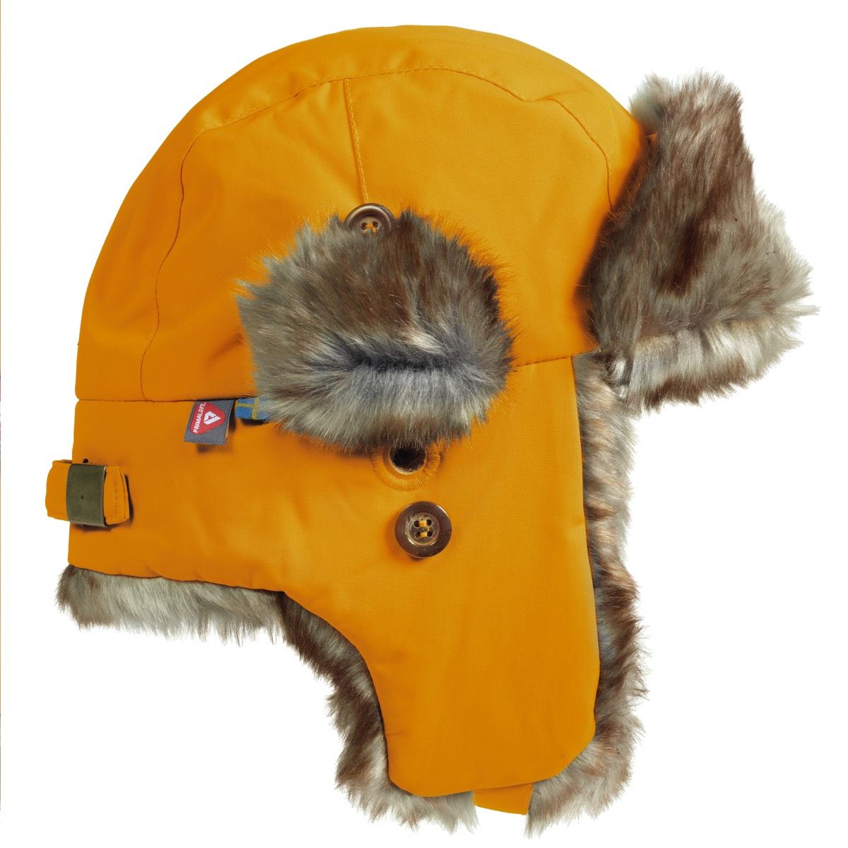 Isbjörn of Sweden Kids' Squirrel Winter Cap Saffron