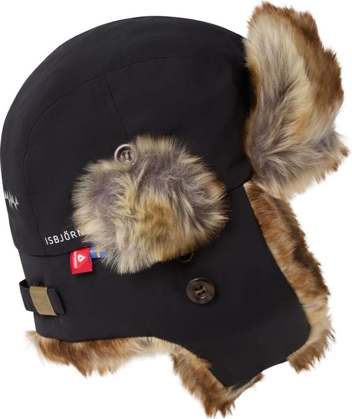 Isbjörn of Sweden Kids' Squirell Winter Cap Black Isbjörn of Sweden