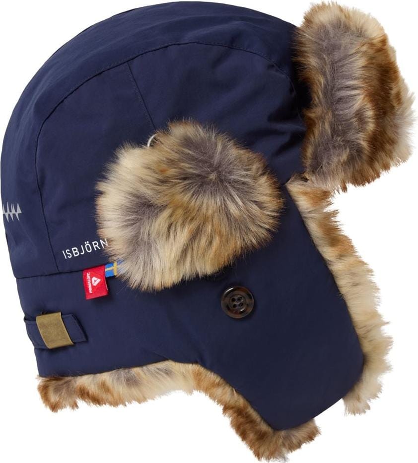 Isbjörn of Sweden Kids' Squirell Winter Cap Navy