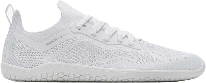 Vivobarefoot Women's Primus Lite Knit Bright White Sneakers 36