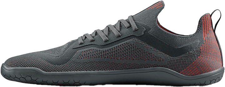 Vivobarefoot Men's Primus Lite Knit Obsidian/Cherry Tomato Vivobarefoot Vivobarefoot Men's Primus Lite Knit Obsidian/Cherry Tomato Vivobarefoot