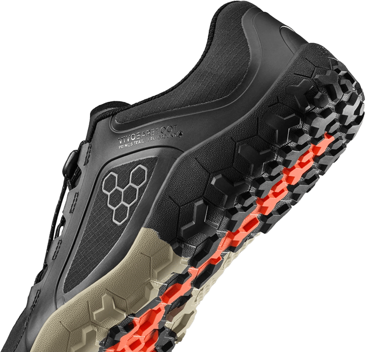 Vivobarefoot Men's Primus Trail III All Weather FG Obsidian Vivobarefoot