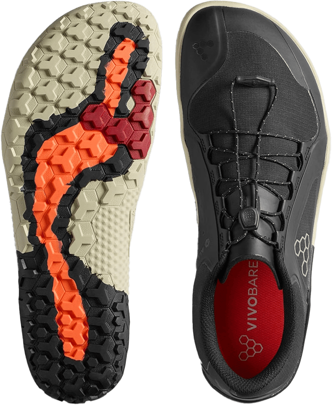Vivobarefoot Men's Primus Trail III All Weather FG Obsidian Vivobarefoot