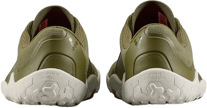 Vivobarefoot Men's Primus Trail III All Weather FG Dark Olive/white Vivobarefoot
