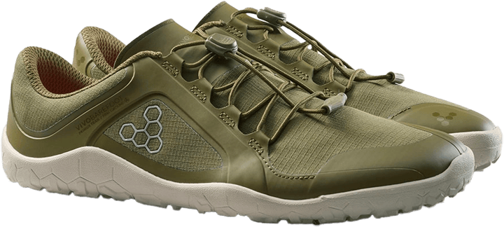 Vivobarefoot Men's Primus Trail III All Weather FG Dark Olive/white Vivobarefoot