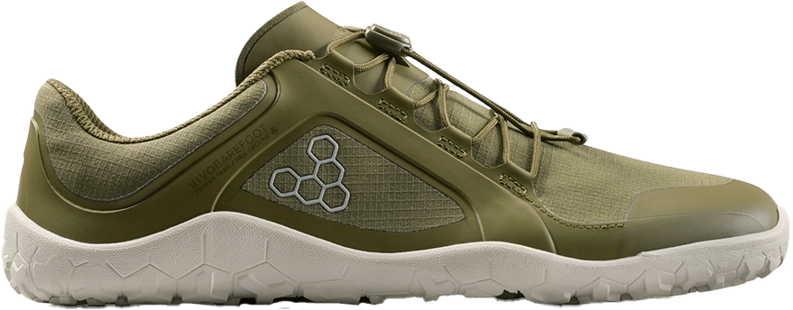 Vivobarefoot Men's Primus Trail III All Weather FG Dark Olive/white