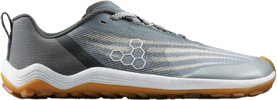 Vivobarefoot Men's Primus Trail Flow Storm Cloud