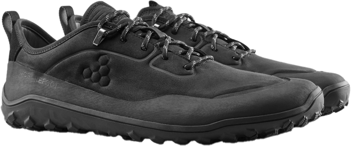 Vivobarefoot Men's Tracker Leather AT Low Obsidian Vivobarefoot Vivobarefoot Men's Tracker Leather AT Low Obsidian Vivobarefoot