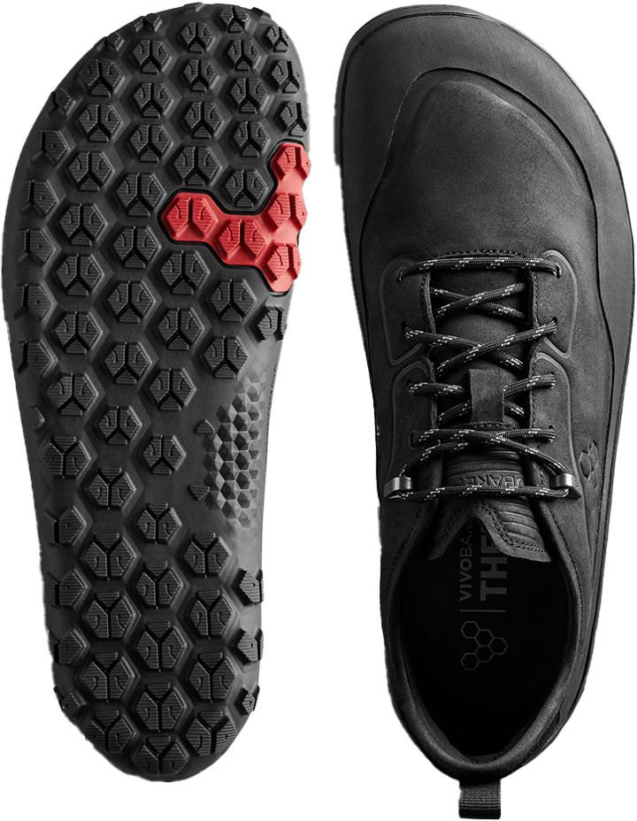 Vivobarefoot Men's Tracker Leather AT Low Obsidian Vivobarefoot Vivobarefoot Men's Tracker Leather AT Low Obsidian Vivobarefoot
